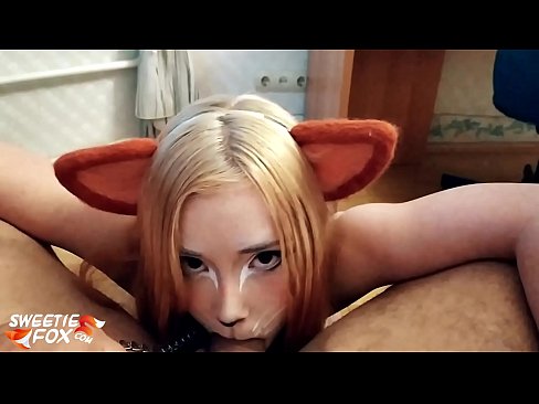 ❤️ Kitsune gbe dick ati pẹlu ni ẹnu rẹ ❤️❌ ni onihoho% yo.pornolymp.ru%